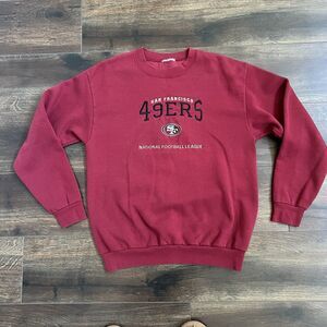 Vintage 90’s  San Francisco 49ers Crewneck Sweatshirt Medium Red Pullover NFL